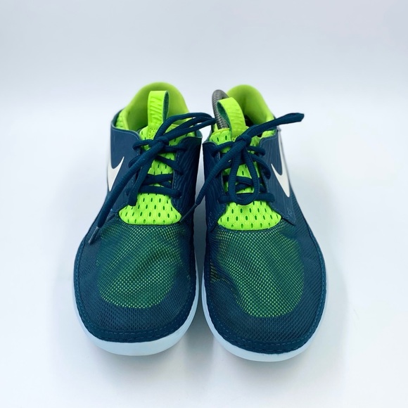 Nike Solarsoft Moccasin Shoes Mens Size 9 Sneakers Blue 555301-314 Athletic - Picture 2 of 6